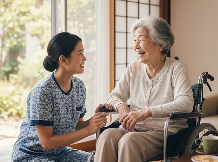 訪問介護士ミャンマー人