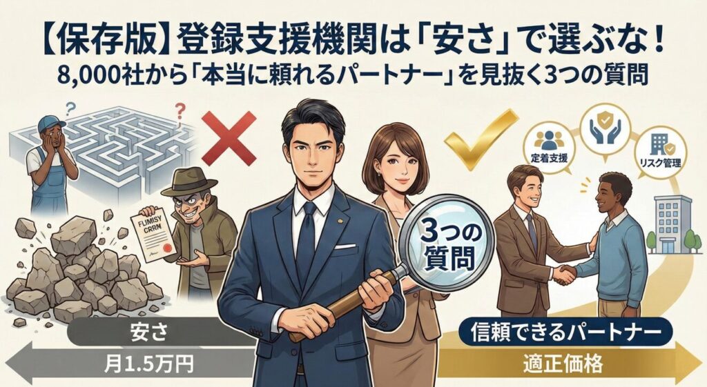 登録支援機関の見分け方